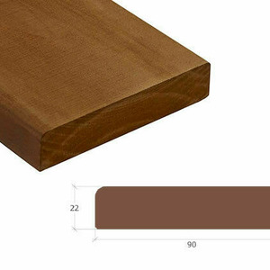 Kebony Clear Terrassendiele 22x90 ohne Nut