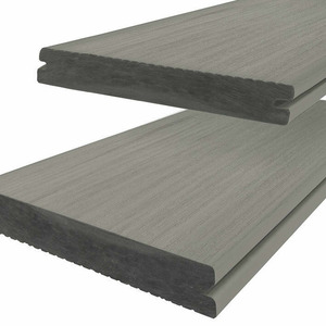 Twinson Terrassendiele Majestic Massiv Pr Eiche Felsgrau