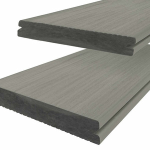 Twinson Terrassendiele Majestic Massiv Pr Eiche Rauchgrau