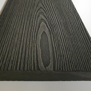 WPC Terrassendiele Holzstruktur Dunkelgrau