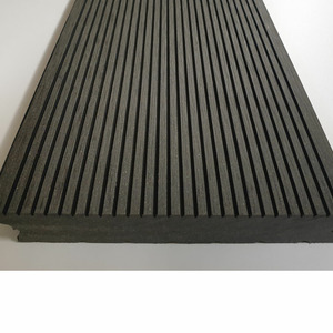 WPC Terrassendiele geriffelt dunkelgrau