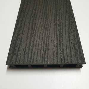 WPC Terrassendiele 24x140mm Struktur dunkelgrau