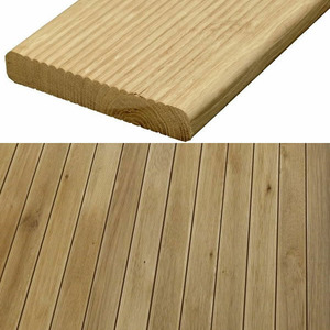 Eiche Terrassendiele 25x140 gerillt