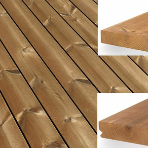 Lunawood Thermokiefer Terrassendielen