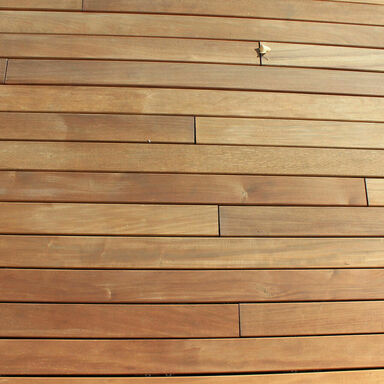 Terrassendielen Garapa 25x90mm glatt