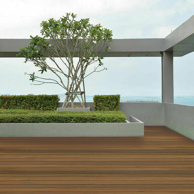 Ipe Terrassendielen 21x145mm in glatter Oberfl&auml;che