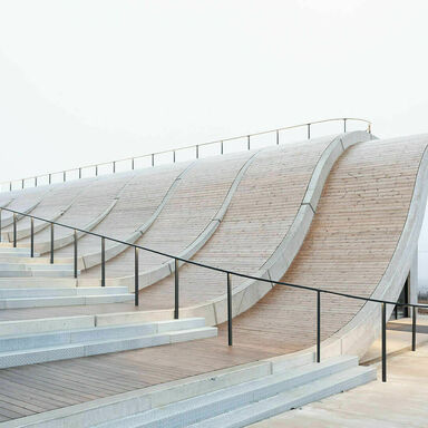 Lunawood Terrassen in Finnland