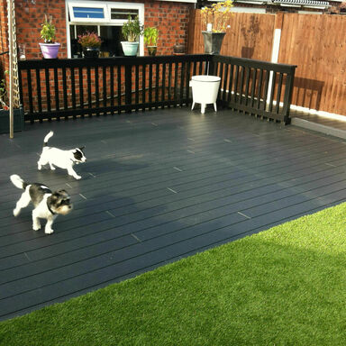 Terrassendiele UPM ProFi Deck 150 Nachtschwarz