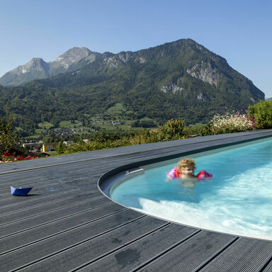 UPM ProFi Deck 150 Poolterrasse in Steingrau