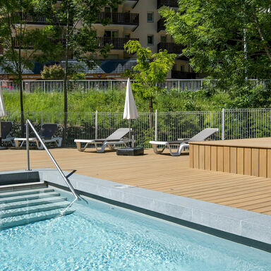 Pool Terrasse in Lifecycle Tigerwood